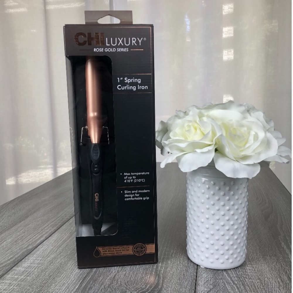 ❤️ Chi Luxury 1” inch Rose Gold Curing Iron